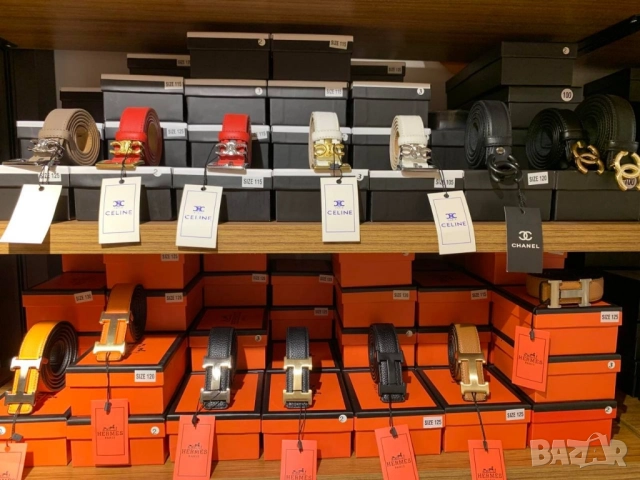 колани от естествена кожа в кутия ysl saint laurent hermes celine , снимка 3 - Колани - 51562132