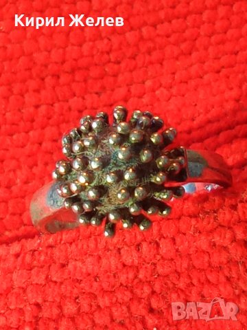 СРЕБЪРЕН ФЕШЪН АРТ ПРЪСТЕН СРЕБРО 925 АНГЛИЯ БУТИКОВ ДИЗАЙН 38677, снимка 2 - Пръстени - 41637917