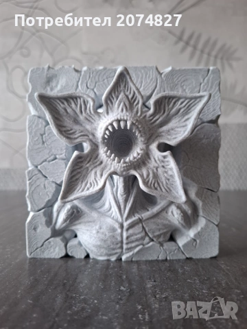Demogorgon (Stranger Things) – 3D релефна скулптура, снимка 2 - Декорация за дома - 53405059