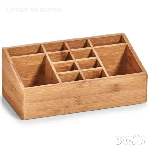 Стилен и практичен бамбуков органайзер, снимка 4 - Други стоки за дома - 49111926