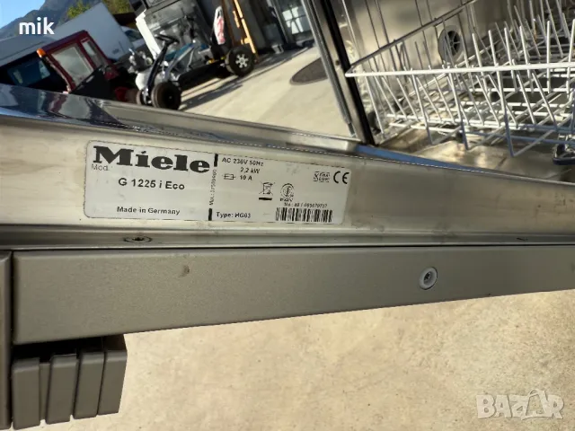 Съдомиялна Миеле за вграждане , снимка 4 - Съдомиялни - 50283303