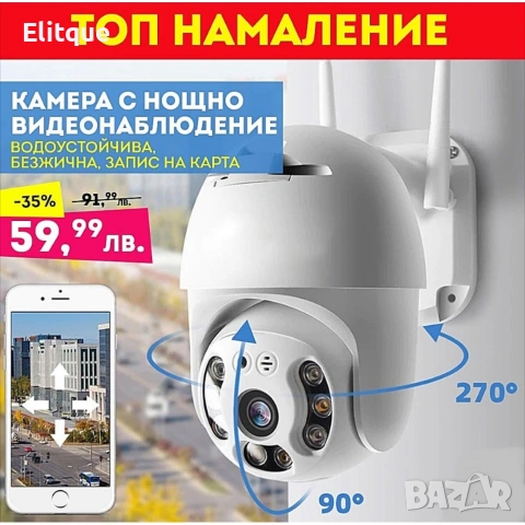 Куполна Камера A0012 + Карта 64GB