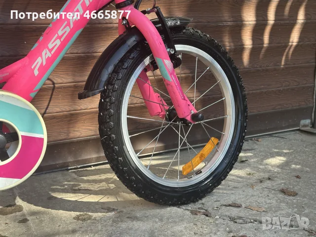 Детски велосипед Passati Alex 16”, снимка 4 - Велосипеди - 55704625