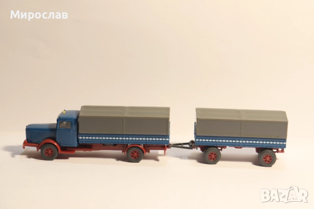 WIKING H0 1/87 BUSSING TIR КАМИОН МОДЕЛ