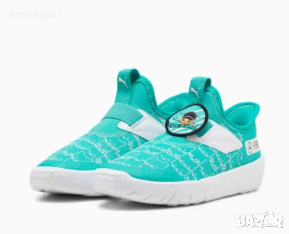 Оригинален лицензиран продукт на Puma Mercedes! 33, 34, снимка 5 - Детски маратонки - 49062317