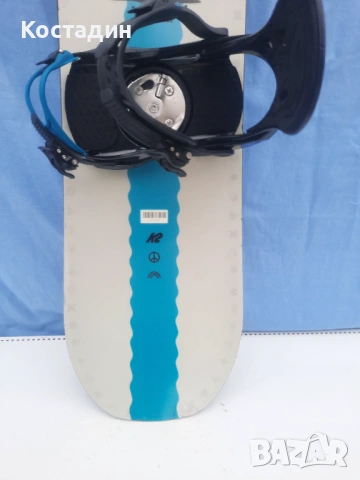 Сноуборд K2 Dreamsicle 149см. с автомати , снимка 6 - Зимни спортове - 53358376