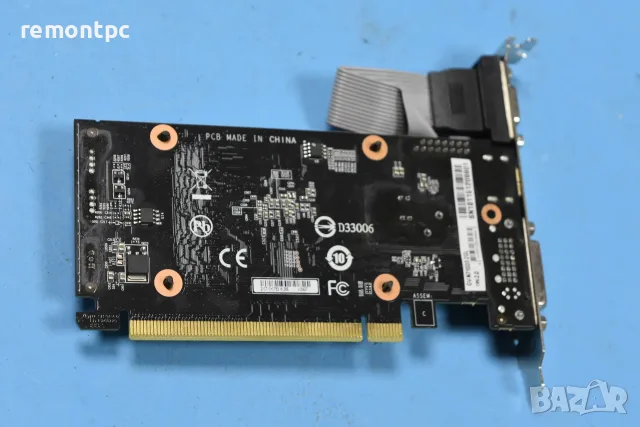 Видео карта Gigabyte 710GT Hdmi VGA DVI - с активно охлаждане, снимка 3 - Видеокарти - 56084236