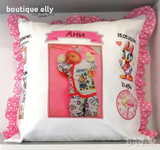 възглавничка по ваш дизайн, снимка 14 - Възглавници - 51152968