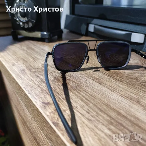 Мъжки луксозни слънчеви очила Chrome Hearts Pushin Rod 2, снимка 4 - Слънчеви и диоптрични очила - 47456036