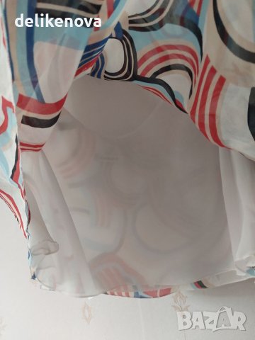 Cacharel. Original. France. 100% двойна коприна, снимка 5 - Корсети, бюстиета, топове - 41117778