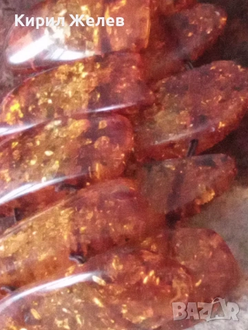 Гривна кехлебарена разтегливи 53794, снимка 12 - Гривни - 53517074