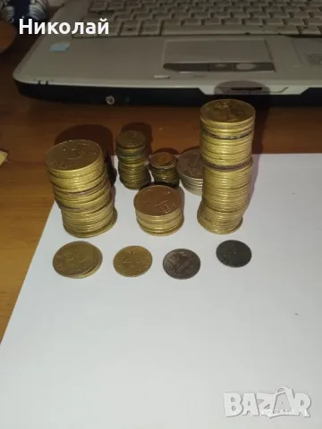 Продавам малък сет български и чужди монети , снимка 4 - Нумизматика и бонистика - 48889290