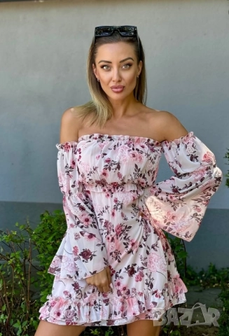 флорални рокли , снимка 2 - Рокли - 52022987