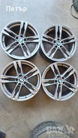 ОРИГИНАЛНИ АЛУМИНИЕВИ ДЖАНТИ ЗА БМВ DOUBLE SPOKE STYLE 373- 5-6 -А СЕРИА 5Х120Х72.6-20 цола