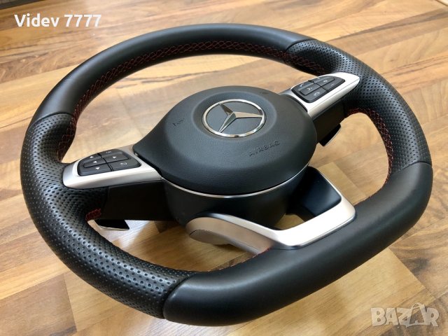 Скосен спортен волан Mercedes AMG Sport, снимка 2 - Аксесоари и консумативи - 40045559