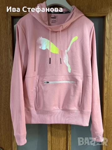Нова уникална розова спортна блуза суичър Puma Пума 