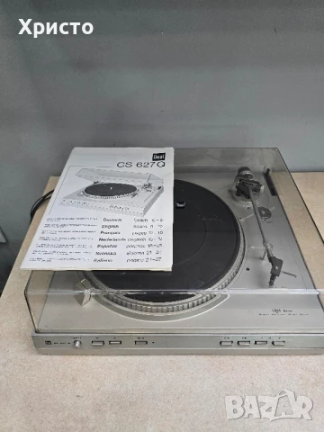 🔊 Dual CS 627 Q 🔊 Direct drive Quartz, снимка 8 - Грамофони - 50770456