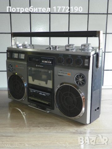 Голям стерео касетофон Hitachi TRK-8155E, снимка 2 - Радиокасетофони, транзистори - 41897986