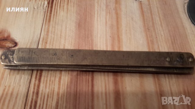 Стар месингов метър има леки забележки , снимка 4 - Други инструменти - 35827708