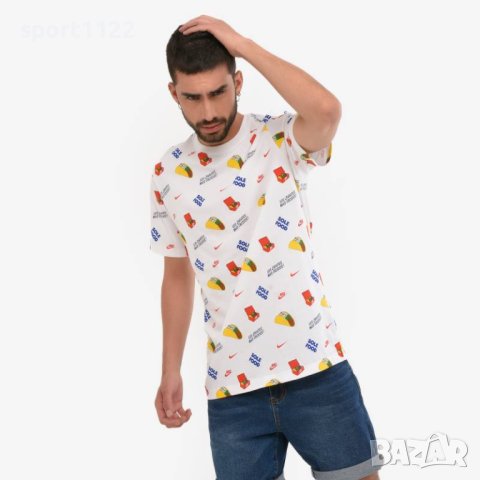 Nike Food Print/S/нова мъжка тениска, снимка 3 - Тениски - 41021882