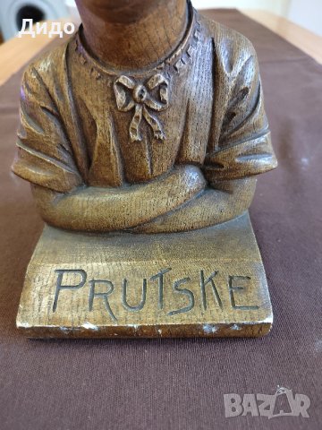 Бюст - скулптура от гипс., снимка 3 - Статуетки - 42057118