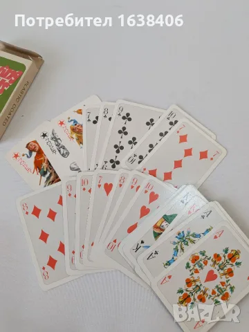 Стари карти за игра , снимка 4 - Карти за игра - 55853454