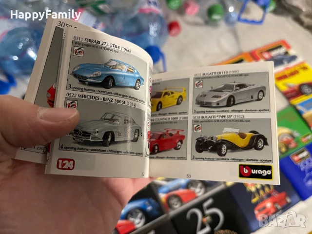НОВИ стари Bburago Burago Бураго каталози, снимка 4 - Колекции - 51272333