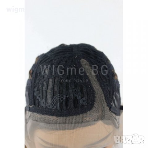 Дълга кестенява лейс фронт перука Саманта, снимка 8 - Аксесоари за коса - 35901599