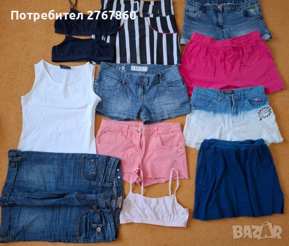 Детски летни дрехи размер 158,  12 броя дрехи за 24 лв., снимка 6 - Детски комплекти - 50494624