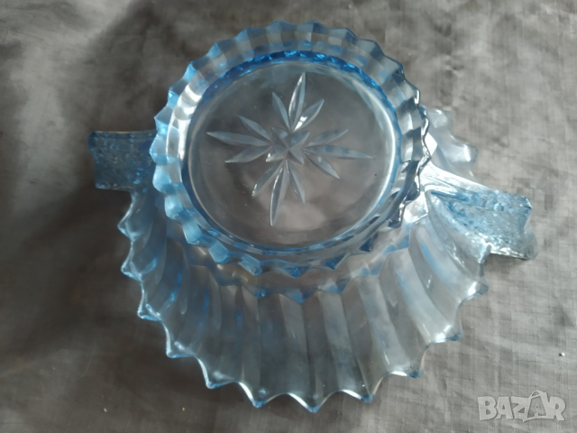 стара купа,фруктиера арт деко, снимка 5 - Антикварни и старинни предмети - 36477127