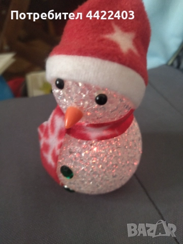 Снежно човече светещо, снимка 3 - Декорация за дома - 52772094