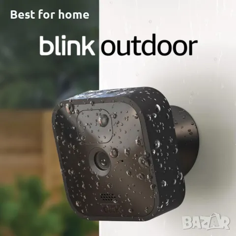  Комплект от 4 охранителна камери и хъб ,връзка с Alexa Blink Outdoor, снимка 6 - Комплекти за видеонаблюдение - 49828037
