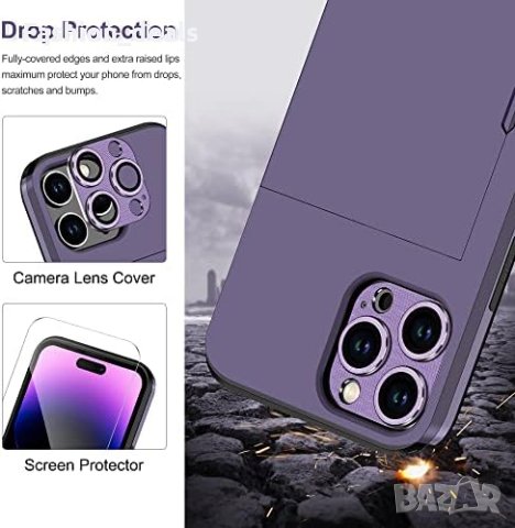 Нов Калъф за iPhone+2 протектора за екран+1 за камера, снимка 6 - Аксесоари за Apple - 41588552