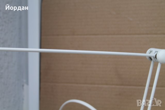 Немска настолна метална лампа , снимка 3 - Настолни лампи - 44403650