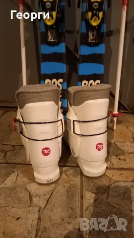 Детски комплект скиRossignol-115см+обувки Rossignol-19.5, снимка 5 - Зимни спортове - 48786767