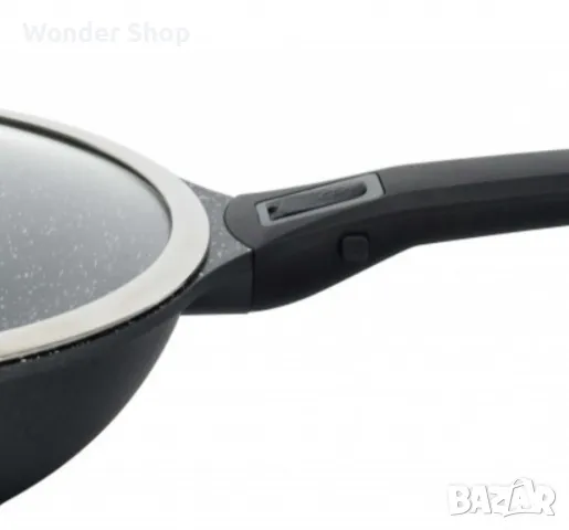 тиган Уок с капак Bohmann, 28см., 3.4л., лят алуминий