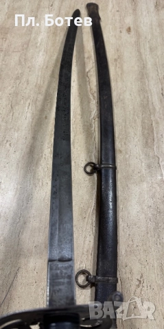 Стара английска бойна сабя, снимка 6 - Антикварни и старинни предмети - 52216794