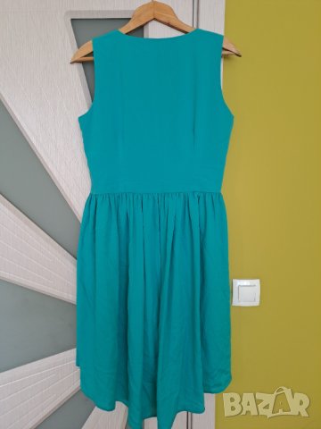 Лятна рокля тюркоазено синьо нова , снимка 3 - Рокли - 41579088