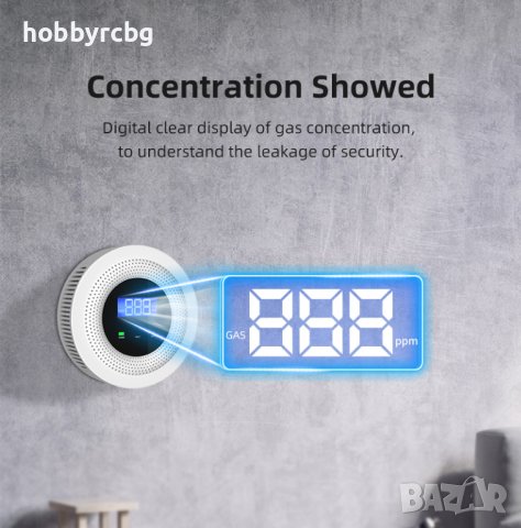 WiFi детектор за изтичане на газ, пропан-бутан, метан, aларма за дома, снимка 4 - Друга електроника - 41892904