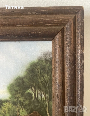 Винтидж керамична плочка, Villeroy & Boch, живопис, снимка 5 - Картини - 53136374