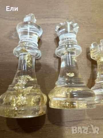 Ръчно изработен светещ шах, снимка 9 - Шах и табла - 52594899