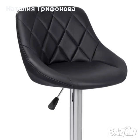 Бар стол с регулируема височина и въртяща функция – комфорт и стил за дома и заведения, снимка 4 - Столове - 53210629