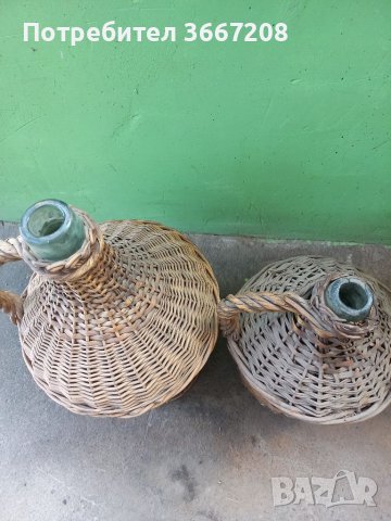 Стъклени дамаджани, снимка 2 - Буркани, бутилки и капачки - 40002329