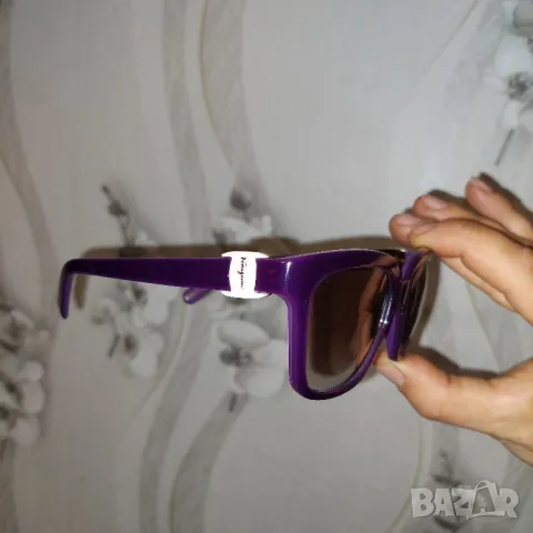 Слънчеви очила Salvatore Ferragamo SF782S цвят виолетов - оригинални , снимка 10 - Слънчеви и диоптрични очила - 48896612