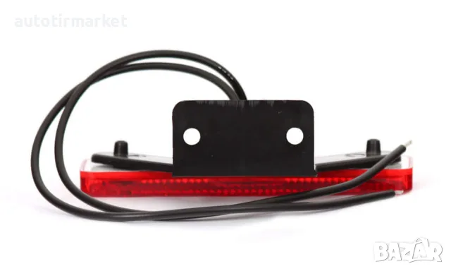 Страничен LED габарит – червен – WAS 230Z, снимка 2 - Аксесоари и консумативи - 56052948