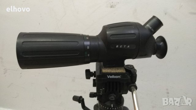 Статив триножник Velbon с оптика Beta, снимка 3 - Чанти, стативи, аксесоари - 34523383
