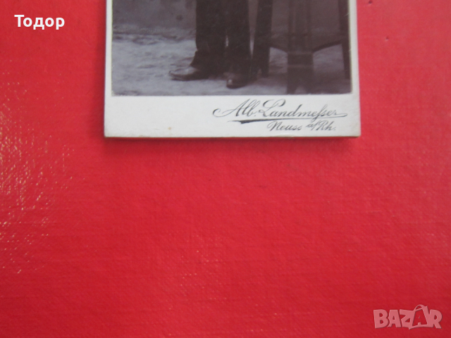 Стара снимка на дебел картон 3, снимка 4 - Колекции - 36192640