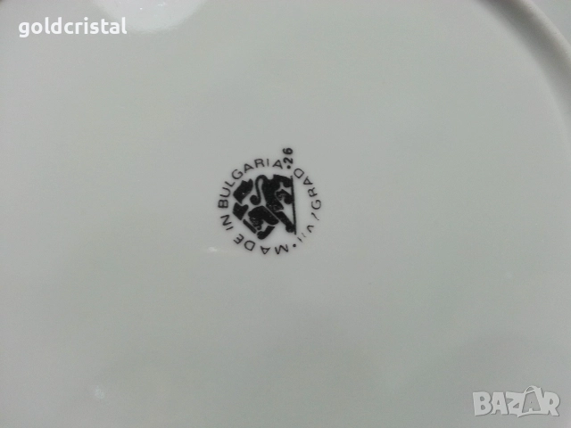 Стар български порцелан детски комплект за хранене , снимка 5 - Антикварни и старинни предмети - 52744256