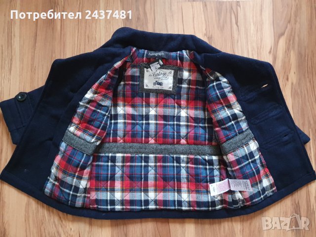Английски детски балтон-M&S, снимка 2 - Бебешки якета и елеци - 33883845
