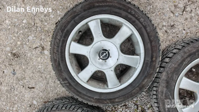dot 2724 Гуми с джанти 195/60 R15 Opel, снимка 2 - Гуми и джанти - 56081048